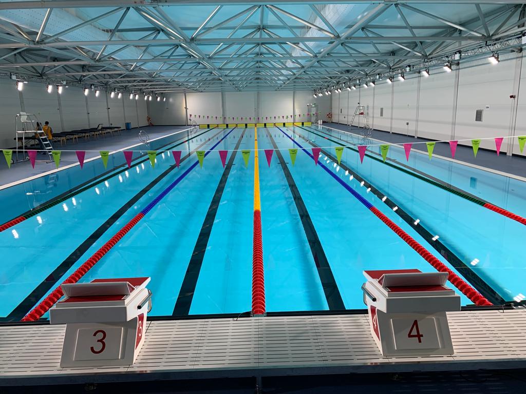 Fluidra diseña y construye una piscina temporal de entrenamiento para los juegos de la Commonwealth