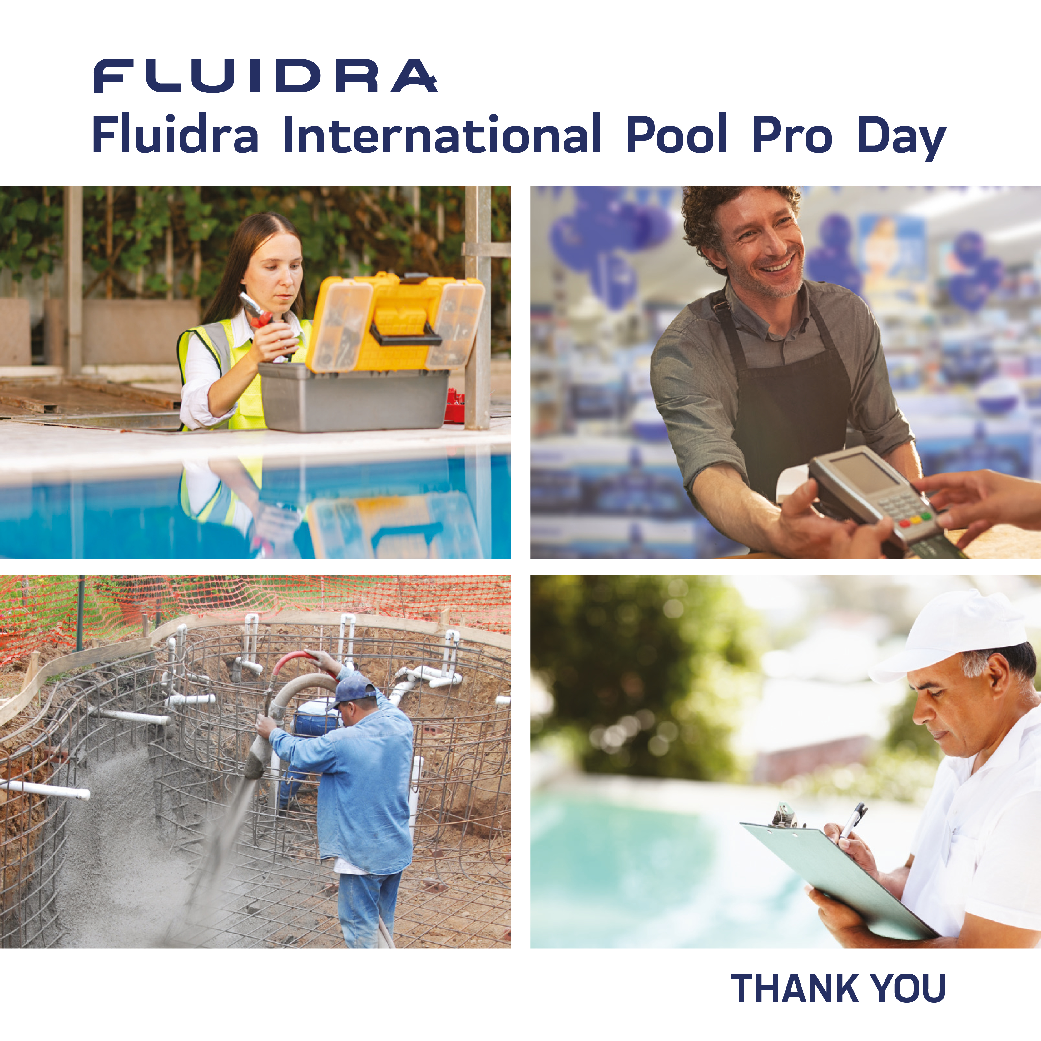 Fluidra establece el Día Internacional del Profesional de la Piscina para celebrar a los profesionales del sector