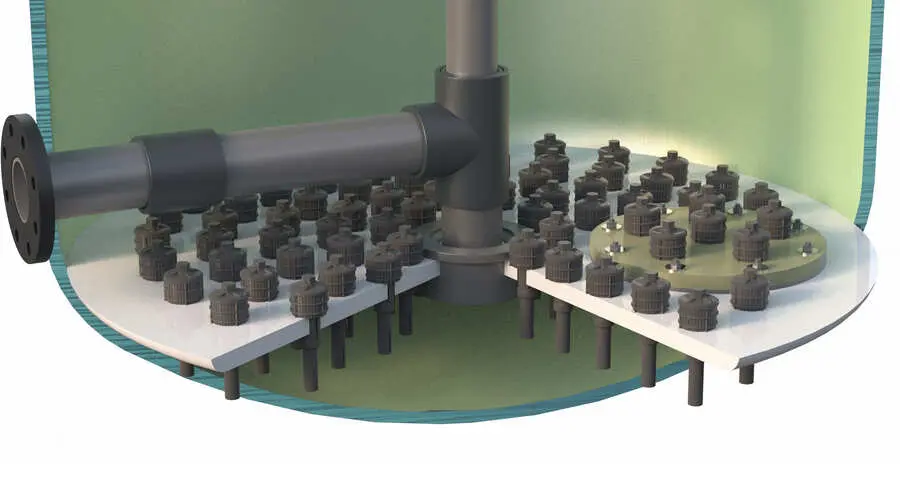 Filtro de piscina Placa crepina 1