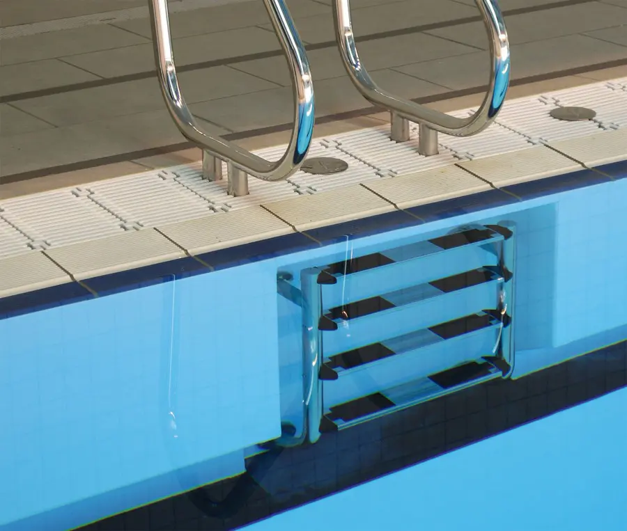 What is pool coping and what types should you choose for your pool? 2 escalera car ceramica