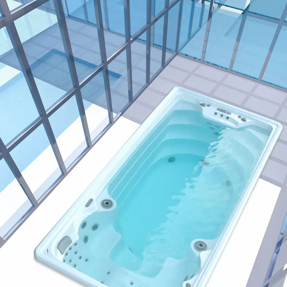 Que son los swim spas enterrados