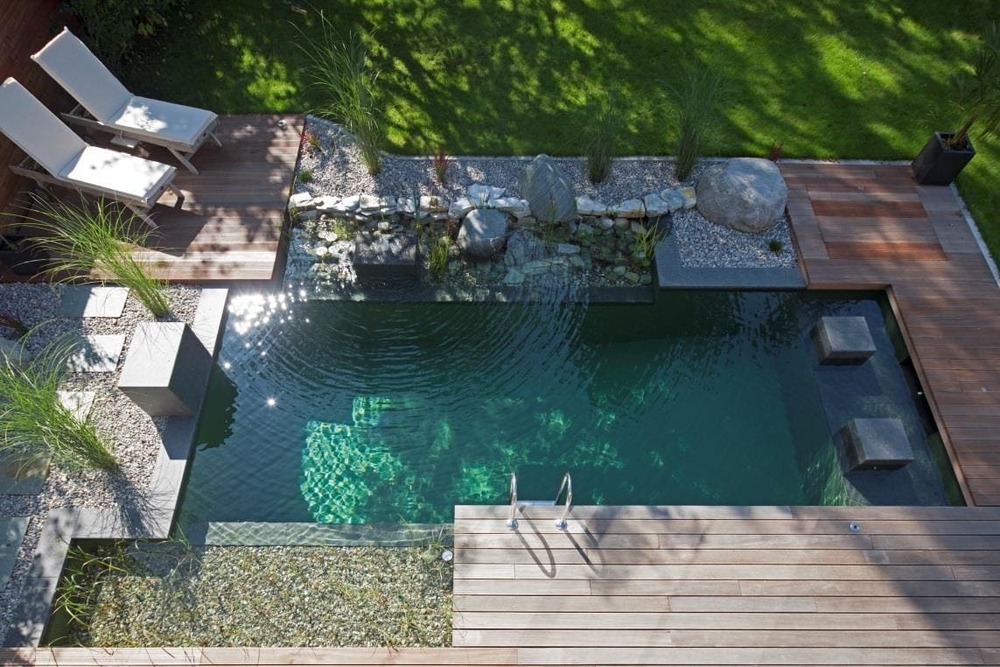 Design considerations for natural pools