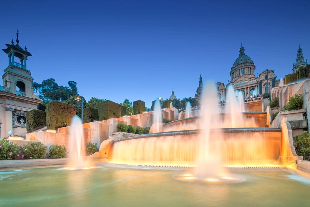 How aquatic architecture transforms landscaping and pool projects 1 Magic Fountain of Montjuïc