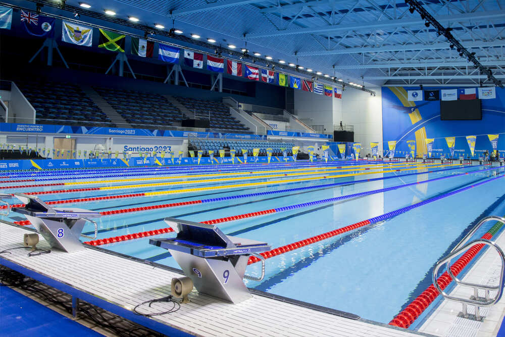 Competition Pools: the types and key construction and design tips 4 Key elements and accessories for competition pools