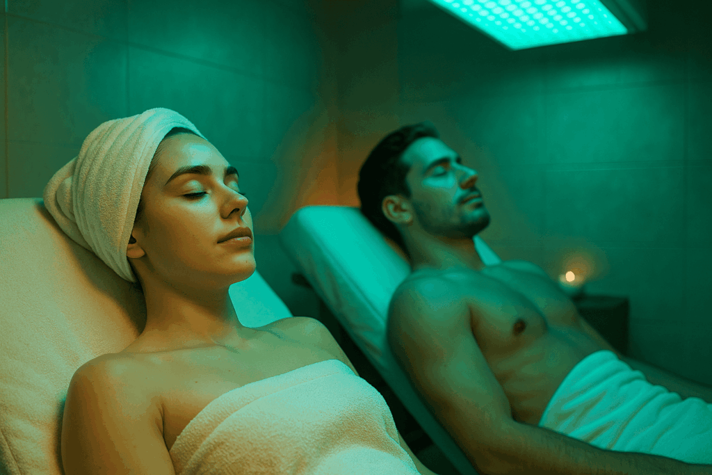 Chromotherapy in the shower to improve your well-being Chromotherapy in the shower to improve your well-being
