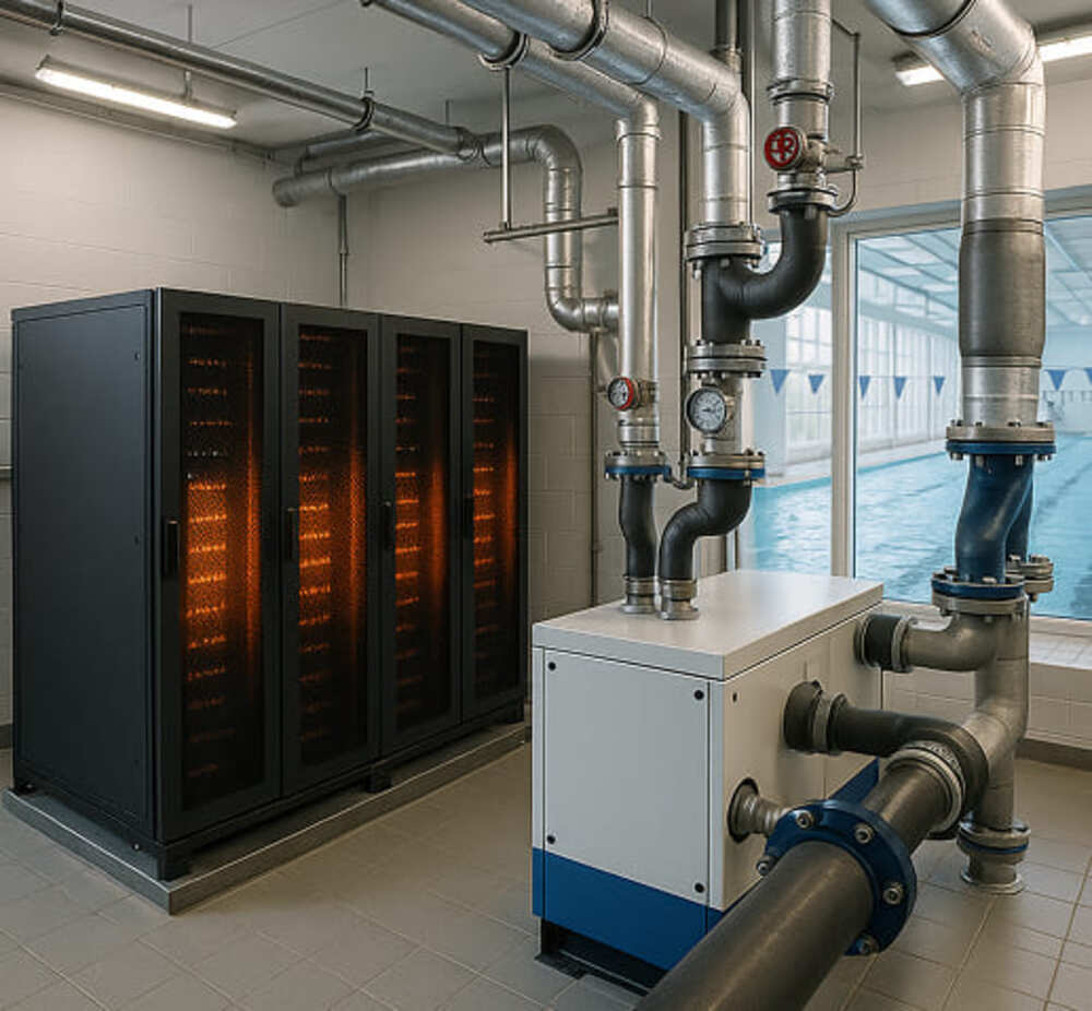 ¿Cómo diseñar piscinas climatizadas para lograr confort y eficiencia todo el año? 1 sistemas de deshumectación deben implementarse en piscinas climatizadas